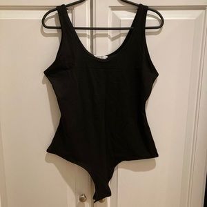 Sunro Collection Cheeky Black Bodysuit